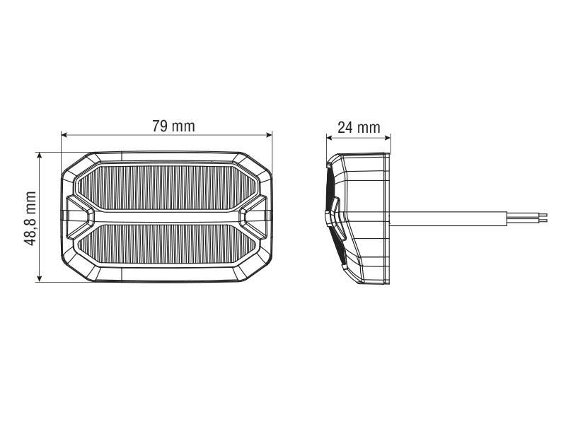 Bullboy mini worklight / reversing light / warning light
